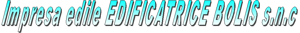 Impresa edile EDIFICATRICE BOLIS s.n.c